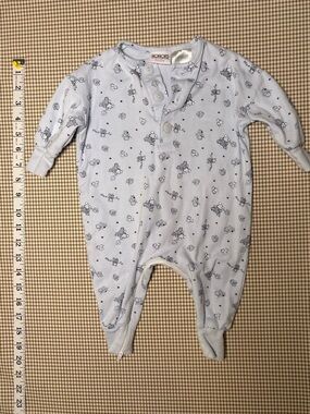 Vintage Honors Baby Footless Sleeper 0-3M